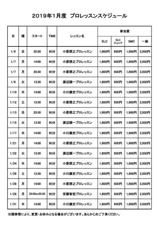 １月度プロボウラーレッスン会