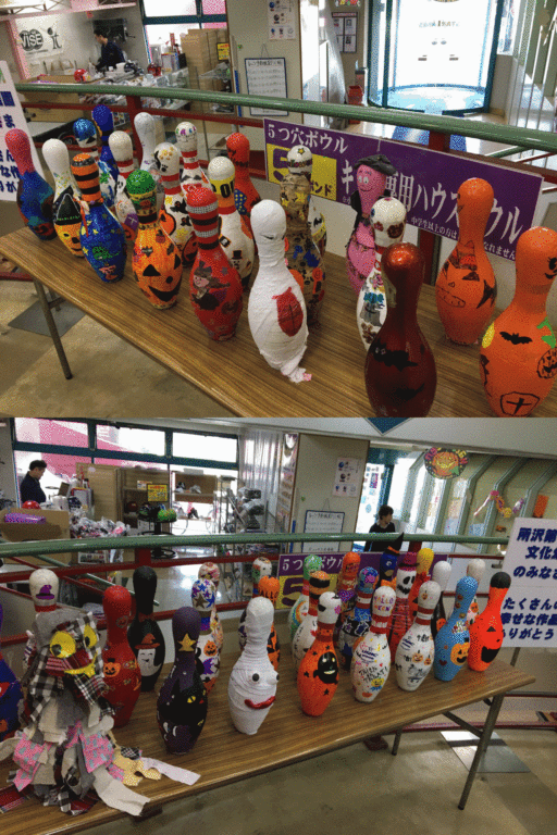ピンアート（ハロウィン）展示中!!!!