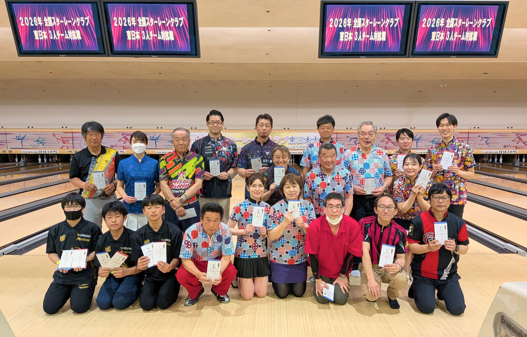 東日本3人チーム戦の上位入賞者を掲載いたしました